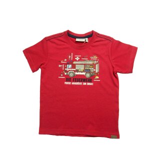 Salt and Pepper Feuerwehr T-Shirt ROT