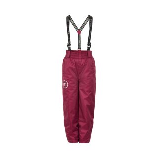 MINYMO Girl Skihose Solid Red Plum 160291-4550