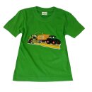 T-Shirt Traktor Maishäcksler grün