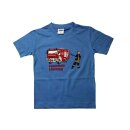 T-Shirt Stickerei Feuerwehr Einsatzwagen