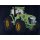 Jungen Kapuzenjacke Sweatshirtjacke Stickerei gr&uuml;ner Traktor