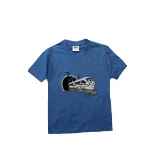 T-Shirt Stickerei Schnellzug Zug