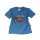 Jungen T-Shirt OEKO-TEX® Stickerei Feuerwehr Leiterwagen-104-azur