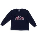 Sweatshirt Stickerei Traktor rotes Gespann