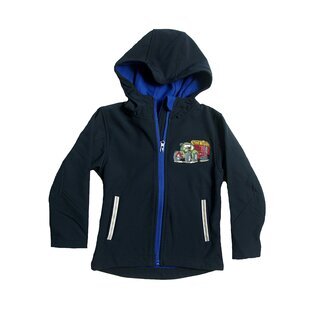 Softshelljacke Dunkelblau Traktor Silagewagen-86/92