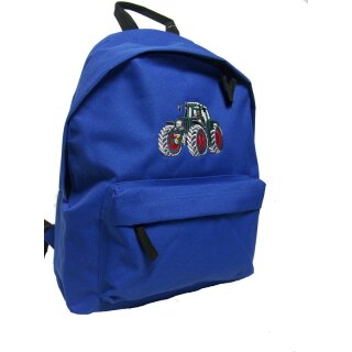 Rucksack Traktor grüner Trecker mit roten Felgen -azur