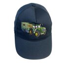 Baseball Kappe Traktor Ladewagen-dunkelblau