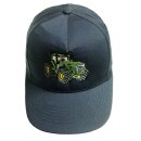 Baseball Kappe Traktor grüner Trecker-dunkelblau