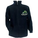 Fleece Jacke Stickerei grüner Traktor Schlepper-98