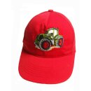Baseball Kappe Traktor-rot-one Size