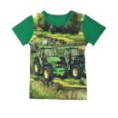 Traktor T-Shirt 2 grüne Trecker 128