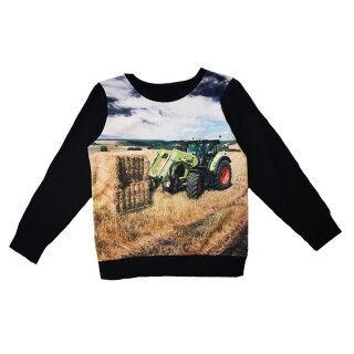 Leichtes Sweatshirt Traktor Frontlader Fotodruck
