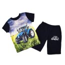 Jungen Shorty Traktor - T-Shirt und Shorts JM771 140