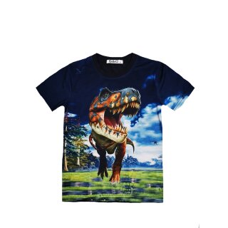 Jungen Dinosaurier T-Shirt Fotodruck MT-200 128