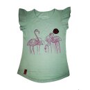Squared &amp; Cubed  T-Shirt Flamingo Strasssteine...