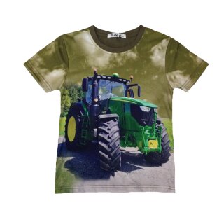 Jungen T-Shirt Traktor Trecker H-102 140