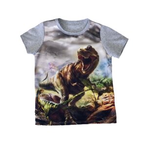Jungen Dinosaurier T-Shirt Fotodruck  JM-850