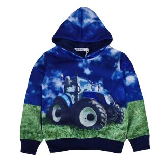 S&C Jungen Kapuzenpullover Traktor H-133 98