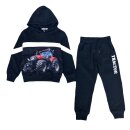 S&C Jungen Jogginganzug Traktor H-142-Schwarz 98