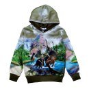 S&C Jungen Kapuzenpullover Dinosaurier H-174 128