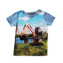 Jungen T-Shirt Bagger Fotodruck L018 98
