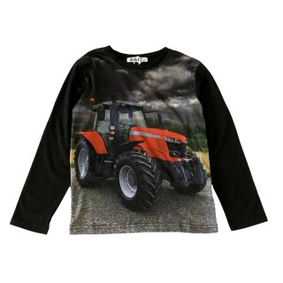 Jungen Langarmshirt Traktor H-259 104/110