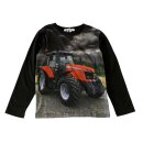 Jungen Langarmshirt Traktor H-259 128