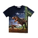Jungen T-Shirt Dinosaurier Fotodruck H-201