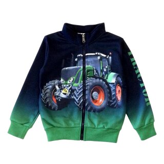 Jungen Jacke Traktor Fotodruck H-270 140