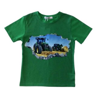 Jungen T-Shirt Traktor Ballenzange H-303 140