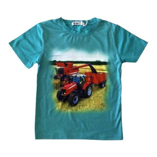 Jungen T-Shirt Traktor Häcksler H-298