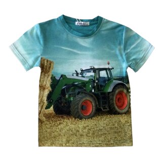 Jungen T-Shirt Traktor Ballenzange H-311 104/110