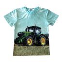 Jungen T-Shirt Fotodruck Traktor H-306 116/122