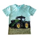 Jungen T-Shirt Fotodruck Traktor H-306 128