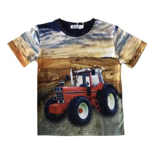 Jungen T-Shirt Fotodruck Traktor H-299