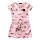Mädchen Sommer Kleid Pferde T-319-rosa