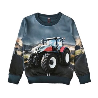S&C Jungen Sweatshirt Traktor H-370 140