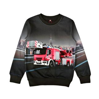 S&C Jungen Sweatshirt Feuerwehr H-372 92