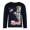 Salt and Pepper Sweatshirt Feuerwehr 25111732-470 128/134