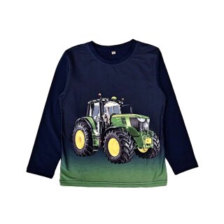 Jungen Langarmshirt Traktor H-377 116