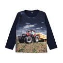 Jungen Langarmshirt Traktor H-384 116