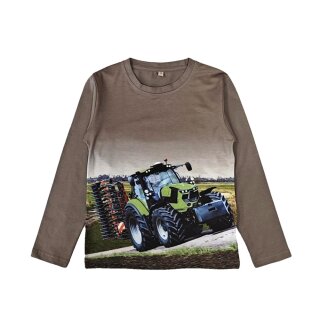 Jungen Langarmshirt Traktor H-386 152