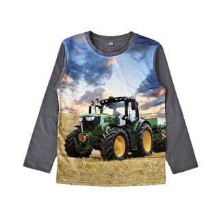 Jungen Langarmshirt Traktor H-376 92