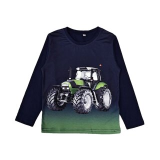 Jungen Langarmshirt Traktor H-385 116