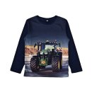 Jungen Langarmshirt Traktor H-378 116