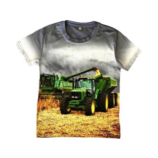 Jungen T-Shirt Traktor Häcksler H-405 140