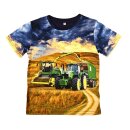 Jungen T-Shirt Traktor Häcksler H-401