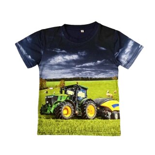 Jungen T-Shirt Traktor Ballenpresse H-403