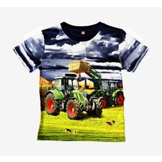Jungen T-Shirt Traktor Frontlader H-413