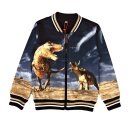 Jungen College Jacke Dinosaurier Fotodruck H-350